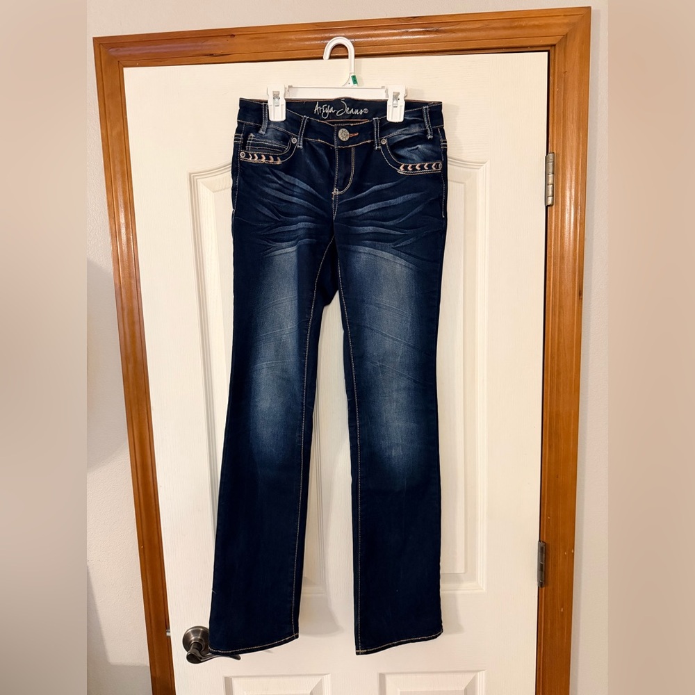 Ariya Dark Indigo Women's Boot Cut Jeans